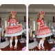 Star Fantasy Sweet Cherry JSK and OP(Reservation/5 Colours/Full Payment Without Shipping)